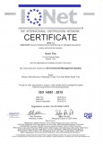 IQNet ISO 14001:2015 Certificate
