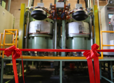 بهره برداری از هفتمین پرس پخت تایر سواری رادیال در شرکت کویرتایر