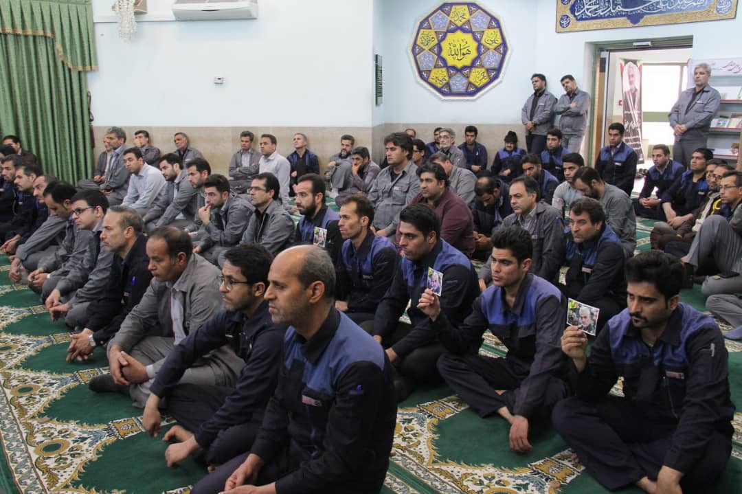 مراسم گرامیداشت شهادت سردار سلیمانی در کویرتایر