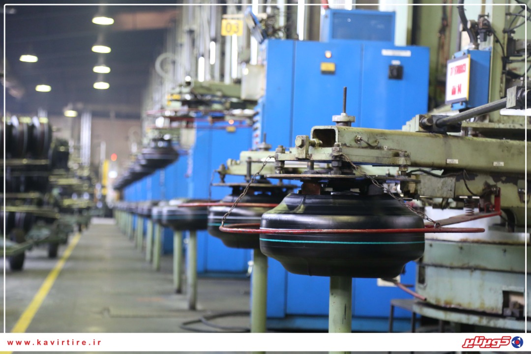 تولید بیش از 2 میلیون حلقه انواع لاستیک در کویرتایر