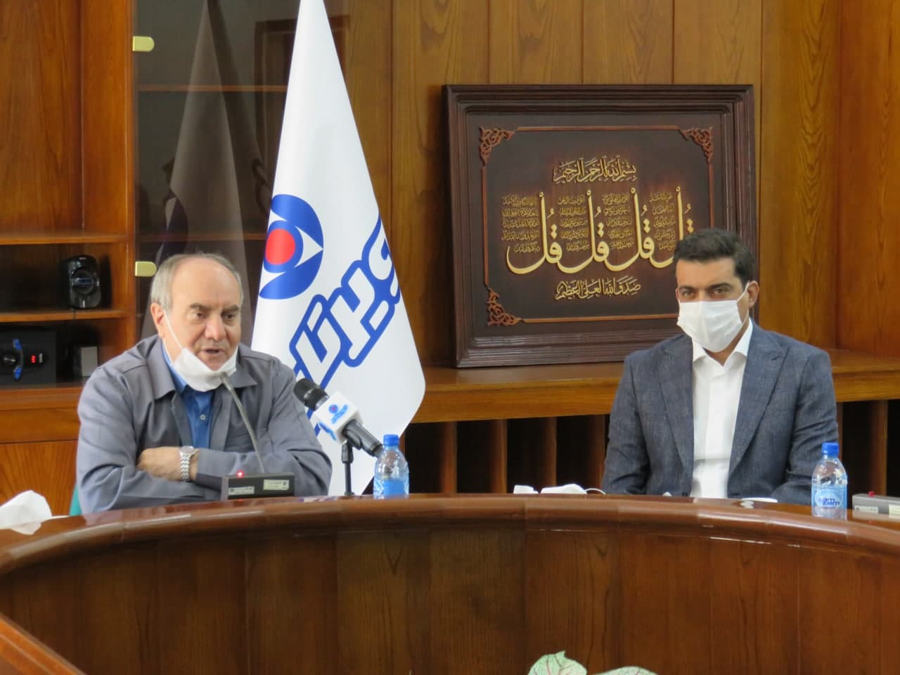 گزارش تصویری آیین معارفه معاون جدید حقوقی و امور قراردادهای شرکت کویرتایر