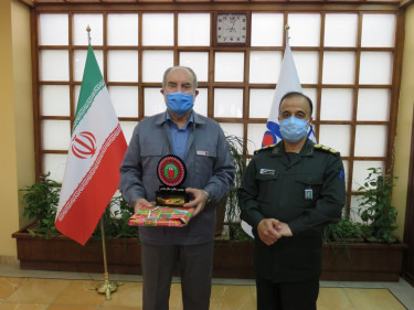 قدردانی از اقدامات کویرتایر در پیشبرد برنامه‌های حوزه ایثار و شهادت