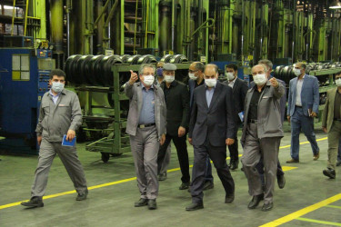 گزارش تصویری بازدید رئیس سازمان آموزش فنی وحرفه ای کشور از کویر تایر