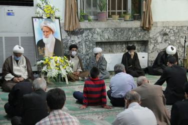 چهلمین روزارتحال آیت الله ربانی برگزارشد/ رونمایی ازتصویر دیجیتال مرد خدا