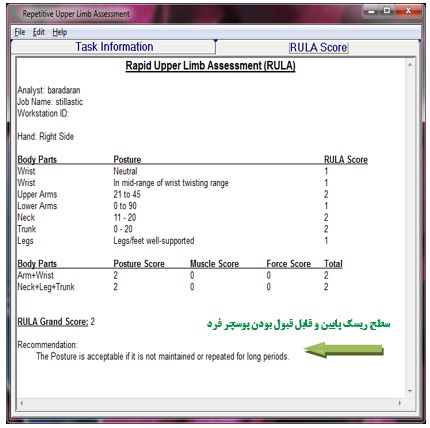 شکل 5 – نتایج حاصل از اصلاحات تجهیزات در استیلاستیک  