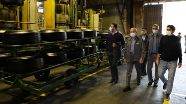 گزارش تصویری بازدید مدیران ارشد شرکت خودروسازی فردا ازکویرتایر