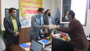 قدردانی مدیریت کار بیرجند از مدیر ایمنی شرکت کویرتایر