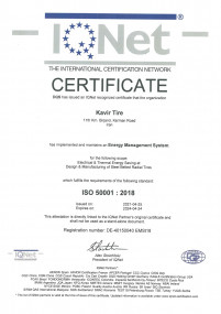 گواهینامه ISO 50001:2018