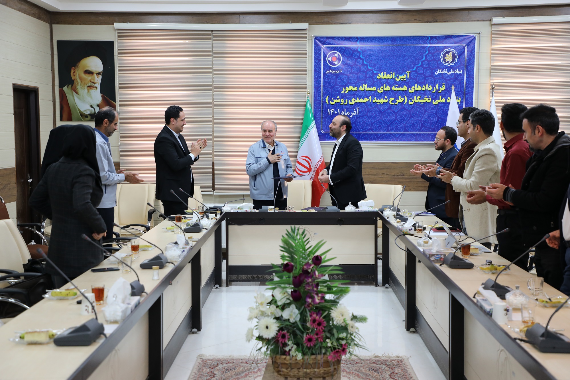 امضای تفاهم نامه همکاری بین کویر تایر و بنیاد نخبگان خراسان جنوبی به روایت تصویر