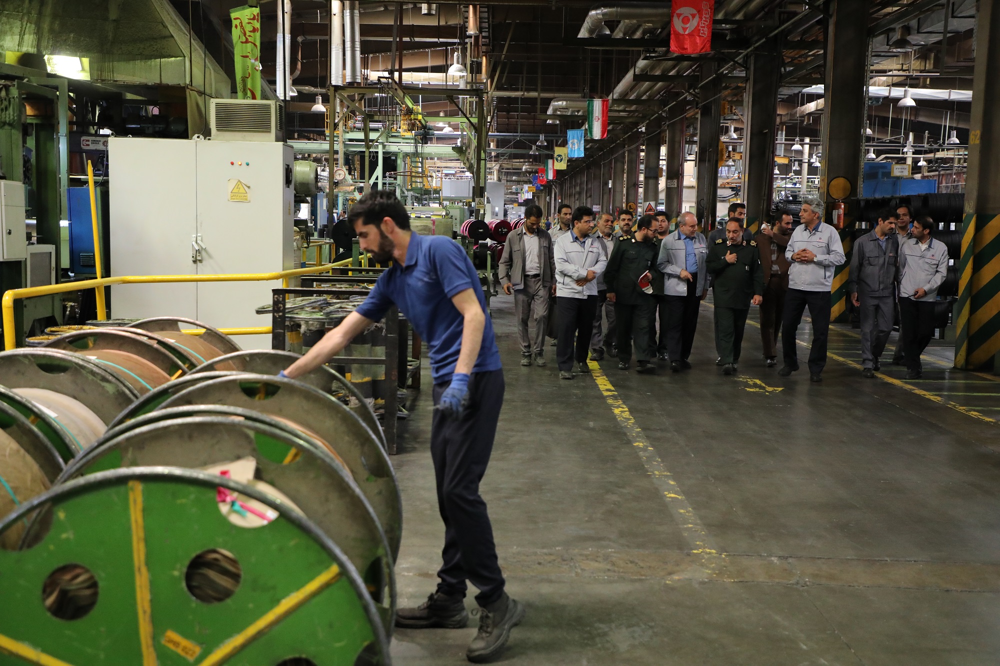 بازدید فرمانده سپاه انصارالرضا(ع) خراسان جنوبی از کویرتایر به روایت تصویر