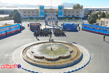 اولین سالگرد تشییع و تدفین شهید گمنام در کویرتایر برگزار شد