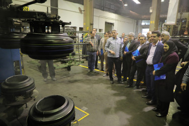 بازدید مدیران اداره کل بهزیستی استان خراسان جنوبی از کارخانه کویرتایر