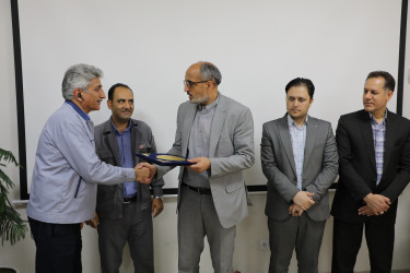 قدردانی از شرکت کویرتایر در راستای پیشبرد و ارتقاء فرهنگ ایمنی و سلامت کار