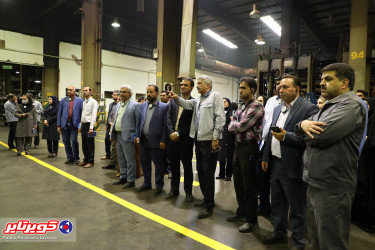 بازدید رئیس و مدرسان دانشگاه جامع علمی کاربردی خراسان جنوبی از کارخانه کویرتایر+ تصاویر