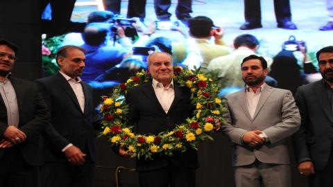 تکریم ملی چهره ماندگار صنعت آقای مهندس سید محمد حسین زینلی