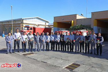 خداقوت به آتش نشانان کویرتایر