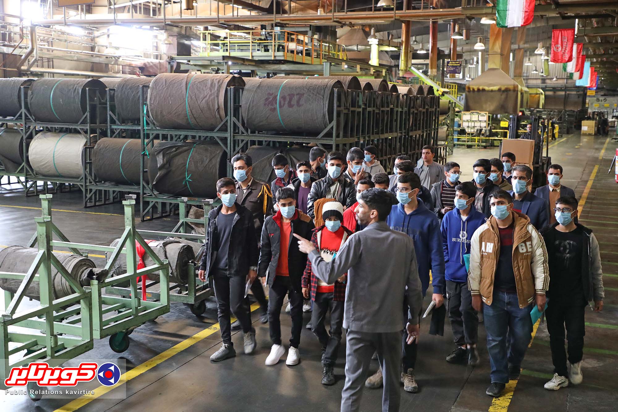 بازدید دانش آموزان اردوی راهیان پیشرفت و امید از کویرتایر (1) (2) + عکس