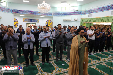 اقامه نماز عید سعید فطر در کویرتایر