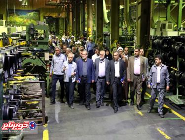 بازدید قائم مقام دانشگاه آزاد اسلامی از کویرتایر + عکس