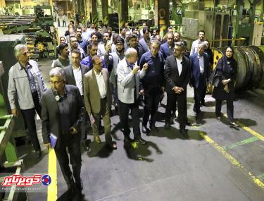 بازدید بیش از 1900 نفر در قالب 35 گروه از کارخانه کویرتایر