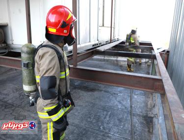 برگزاری مانور تخصصی پدافند غیرعامل در کویرتایر