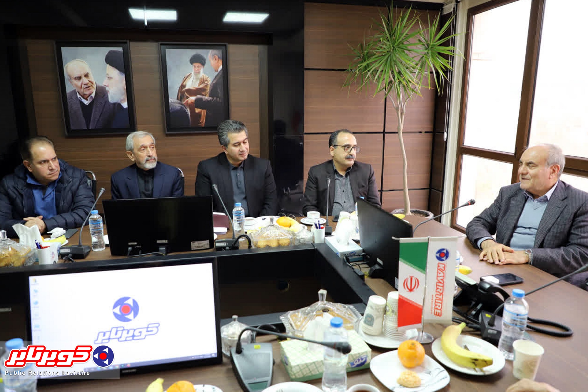 معارفه سرپرست معاونت بازرگانی شرکت دانش بنیان کویرتایر