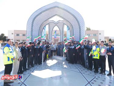 همایش گام های استوار به عشق انقلاب در کویرتایر برگزار شد