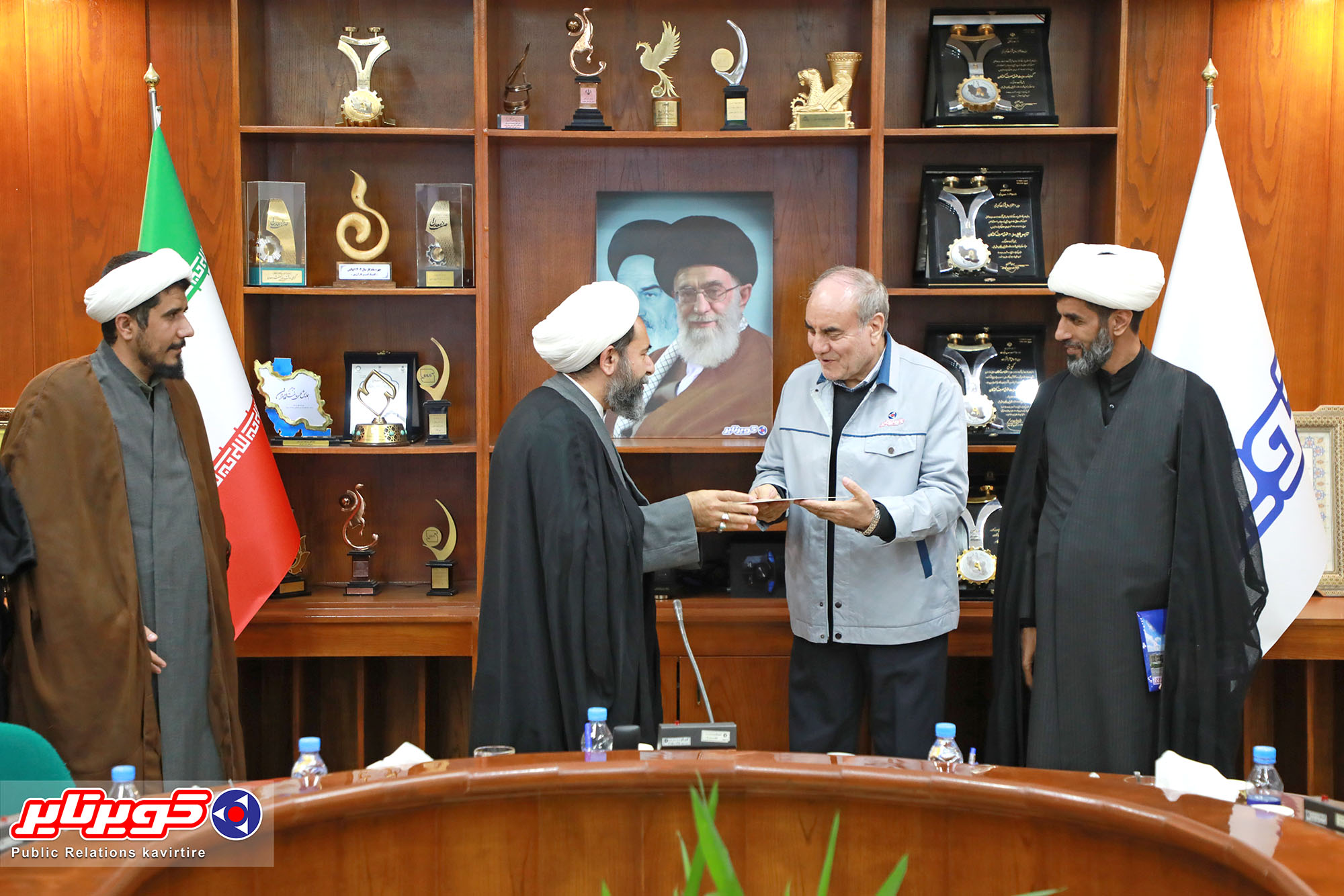 معارفه رئیس شورای امر به معروف و نهی از منکر شرکت کویرتایر + عکس