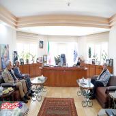 دیدار مدیرعامل شهرک های صنعتی خراسان جنوبی با مدیرعامل کویرتایر؛ تجلیل از یک افتخار ملی