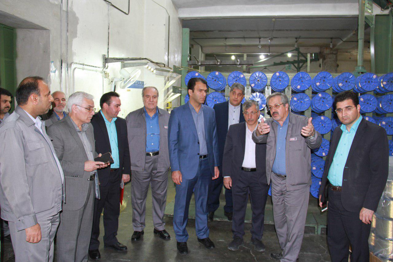 بازدیدمدیرعامل واعضای محترم هیات مدیره اتحادیه تاکسیرانی شهری کشور ازکارخانه کویرتایر