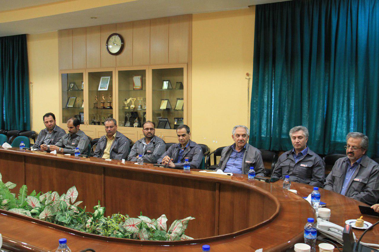 معارفه معاونت بازرگانی شرکت کویرتایر