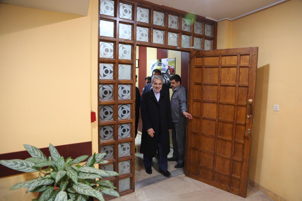 حضور معاون رئیس جمهور و رئیس سازمان مدیریت وبرنامه ریزی کشور در کویرتایر