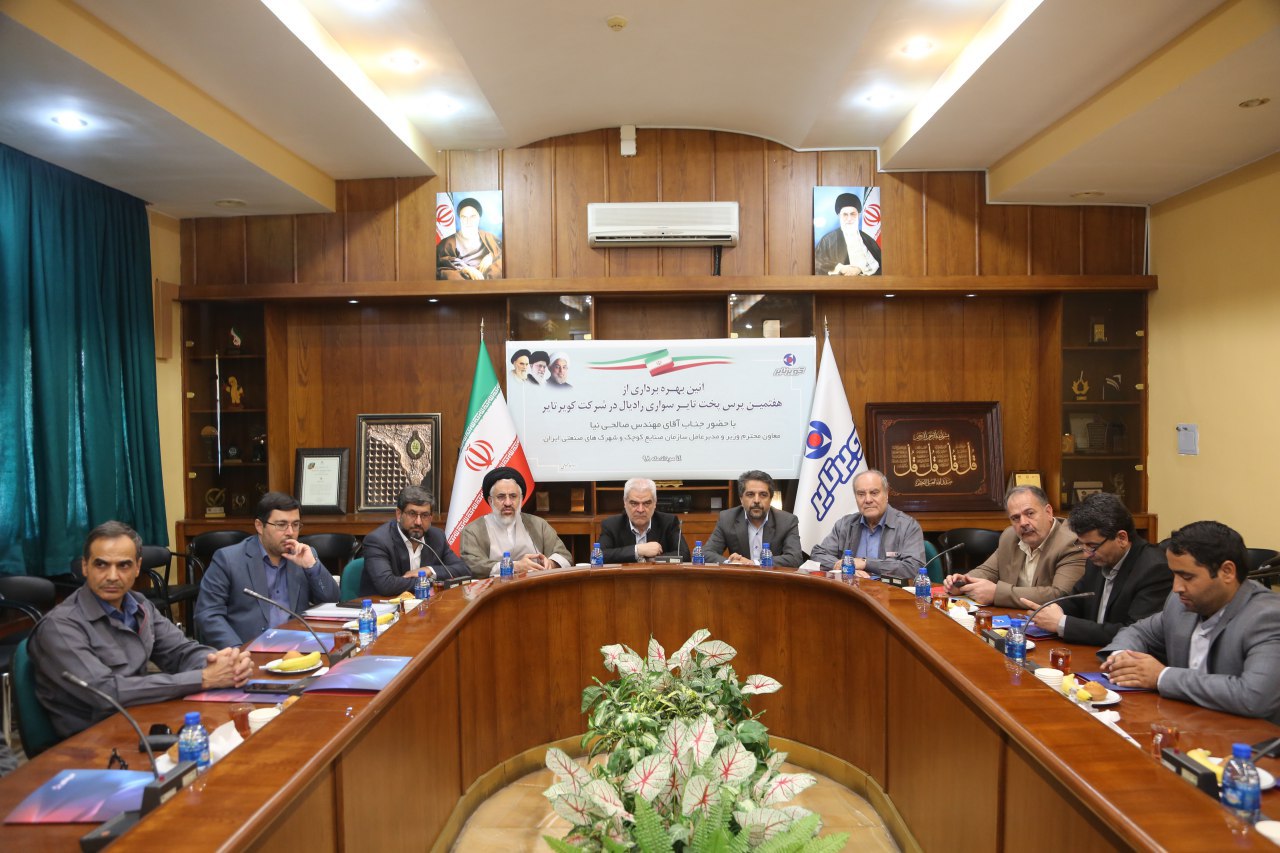 بازدید معاون وزیر صمت از طرح توسعه و خط تولید کارخانه